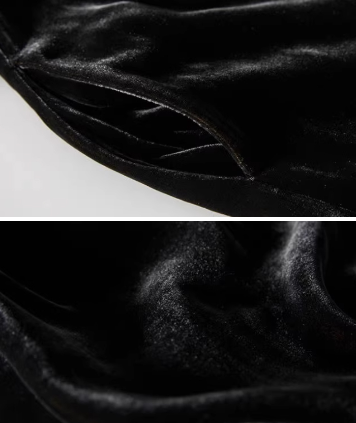 ベルベット ワンピース ベロア レディース ミモレ丈 膝丈 ベロアワンピース 長袖 ドレス 大きいサイズ 体型カバー あったか 暖かい 刺繍 ゆったり おしゃれ 高級感