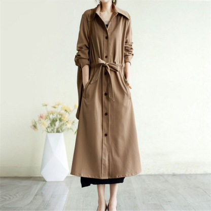<br>トレンチコート レディース 大きいサイズ ロング丈 aライン ダブルボタン 無地 おしゃれ 春秋 アウター スプリングコート 就活 ビジネス 定番 通勤 コート 春 夏 ロングコート 羽織り ロング トレンチ きれいめ 入園式 卒業式 送料無料 オールシーズン対応 春夏秋冬