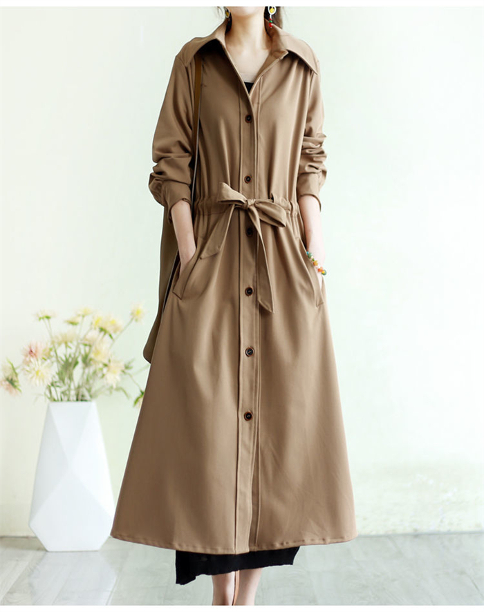 <br>トレンチコート レディース 大きいサイズ ロング丈 aライン ダブルボタン 無地 おしゃれ 春秋 アウター スプリングコート 就活 ビジネス 定番 通勤 コート 春 夏 ロングコート 羽織り ロング トレンチ きれいめ 入園式 卒業式 送料無料 オールシーズン対応 春夏秋冬