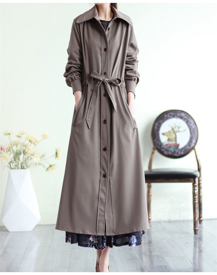 <br>トレンチコート レディース 大きいサイズ ロング丈 aライン ダブルボタン 無地 おしゃれ 春秋 アウター スプリングコート 就活 ビジネス 定番 通勤 コート 春 夏 ロングコート 羽織り ロング トレンチ きれいめ 入園式 卒業式 送料無料 オールシーズン対応 春夏秋冬