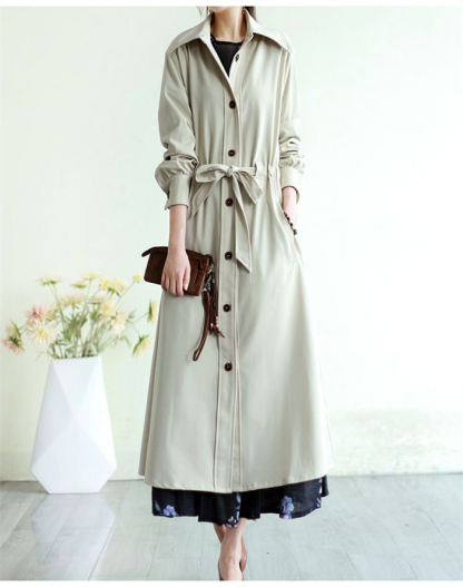 <br>トレンチコート レディース 大きいサイズ ロング丈 aライン ダブルボタン 無地 おしゃれ 春秋 アウター スプリングコート 就活 ビジネス 定番 通勤 コート 春 夏 ロングコート 羽織り ロング トレンチ きれいめ 入園式 卒業式 送料無料 オールシーズン対応 春夏秋冬
