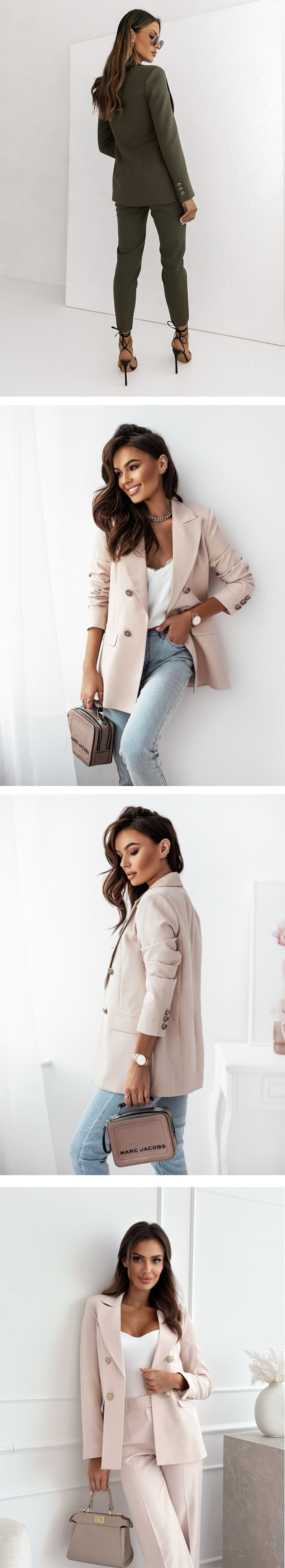 <br>テーラードジャケット レディース 春 大きいサイズ きれいめ アウター 長袖 ロング丈 ライトアウター 羽織り 無地 お洒落 カジュアル シンプル フォーマル フェミニン ジャケット OL 入園 入学 卒業式 オフィス 送料無料 テーラード レギュラー