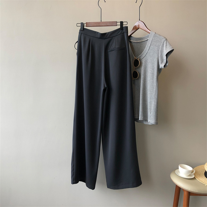 タックワイドパンツ フレアパンツ ワイドパンツ レディース バギーパンツ イージーパンツ ロングパンツ 春 秋 夏 スラックス ロング丈 ストレート ハイウエスト 上品 きれいめ 美脚 おしゃれ ゆったり カジュアル 着痩せ 通勤