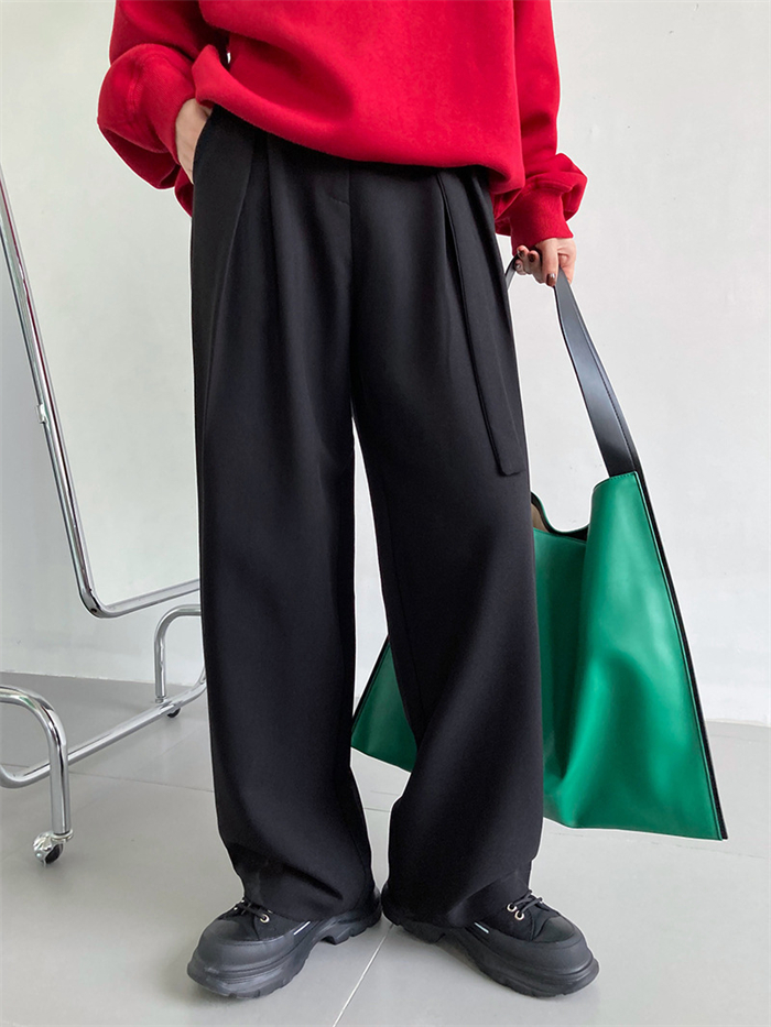 <br>タックワイドパンツ フレアパンツ ワイドパンツ レディース バギーパンツ イージーパンツ ロングパンツ 春 秋 夏 スラックス ロング丈 ストレート ハイウエスト 上品 きれいめ 美脚 おしゃれ ゆったり カジュアル 着痩せ 通勤