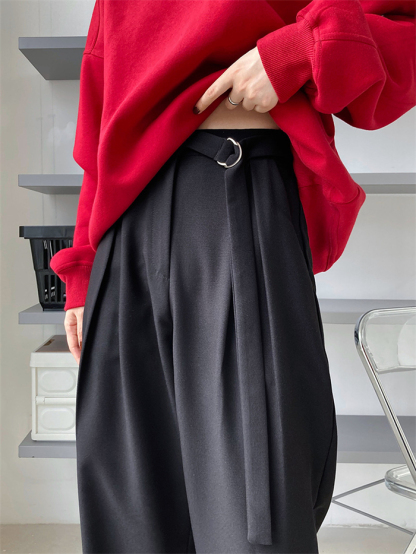<br>タックワイドパンツ フレアパンツ ワイドパンツ レディース バギーパンツ イージーパンツ ロングパンツ 春 秋 夏 スラックス ロング丈 ストレート ハイウエスト 上品 きれいめ 美脚 おしゃれ ゆったり カジュアル 着痩せ 通勤