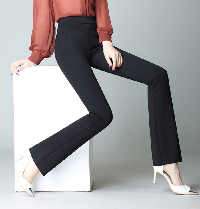 ブーツカットパンツ スキニーパンツ フレアパンツ ボトムス フレア 春夏 ストレッチパンツ ロングパンツ ストレートパンツ 美脚ライン レディース 秋冬 体型カバー 着痩せ フォーマル ズボン 大きいサイズ カジュアル 無地 通勤 大人