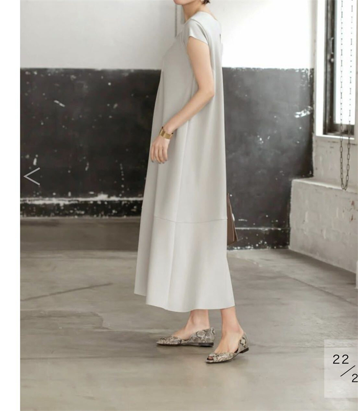 ワンピース 春 夏 レディース ノースリーブ ワンピース ロング丈 ロングワンピース Iライン きれいめ ドレス ワンピース お洒落 体型カバー 着痩せ 華奢見え スッキリ カジュアル オフィス 通勤 OL ノースリーブワンピース