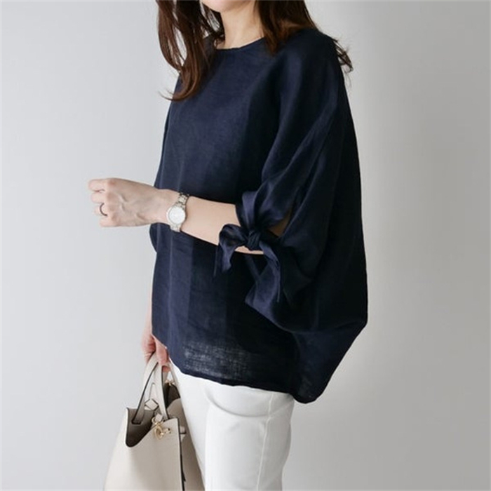 綿麻 シャツ ガーゼシャツ ブラウス レディース 綿麻シャツ チュニック 羽織り コットン ベーシック コットンシャツ トップス 長袖 無地 プレゼント 30代 40代 50代 春夏秋冬 送料無料 柔らか 長袖シャツ スーツインナー ビッグシルエット