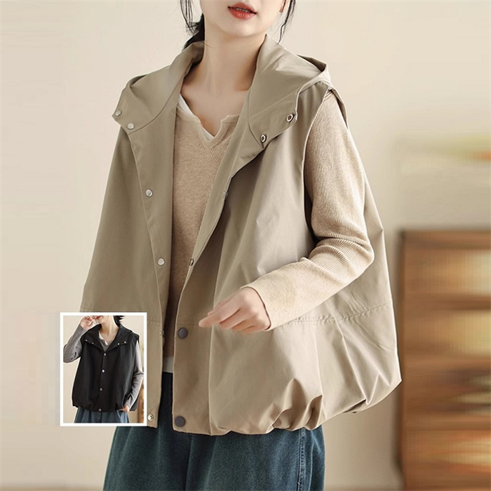 ジレ レディース 春夏 50代 ジレ ベスト ポケットある ロングジレ リネン ノースリーブ 麻風 トレンチベスト 無地 ジレンチ トップス ロングベスト 春 夏 秋 大きいサイズ ゆったり 大人 OL 通勤 30代 40代 ポケット ウェスト糸 羽織り おしゃれ カジュアル 送料無料