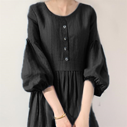 シャツワンピース 長袖 レディース 大きいサイズ ロング マキシワンピース ロングシャツワンピ きれいめ マキシ丈 無地 ワンピース ビッグシルエット カジュアル 透けない ロングシャツ 春 ぽわん袖シャツワンピース おしゃれ ゆったり 無地 送料無料