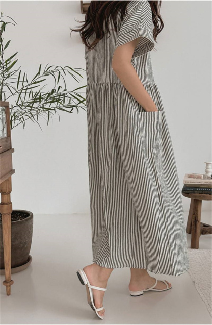 シャツワンピース レディース 低身長 半袖 ロングシャツワンピース 春夏 ロング マキシ マキシワンピース シンプル 大きいサイズ aライン 体型カバー 着痩せ ゆったり Vネック ロングワンピース カジュアル きれいめ 大人可愛い 送料無料