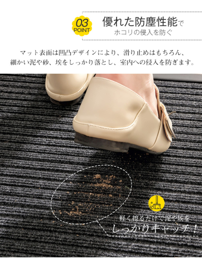 玄関マット 屋外マット 50x80cm 40x60cm 60x90cm 80x120cm ドアマット スタンダードマット 吸水マット 屋内 屋外 無地タイプ 洗える 廊下敷き 滑り止め 泥落とし 足拭き カット可能 業務用 自宅用 店舗 倉庫 寮 シンプル 送料無料