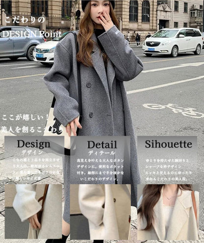 <br>【特別販売】チェスターコート コート ロングコート レディース チェスター アウター ジャケット ロング丈 ゆったり きれいめ 黒 大きいサイズ 冬 秋 ロング 長袖 薄手 おしゃれ きれいめ 無地 暖かい 通勤 上品通勤 入園式 卒業式 送料無料