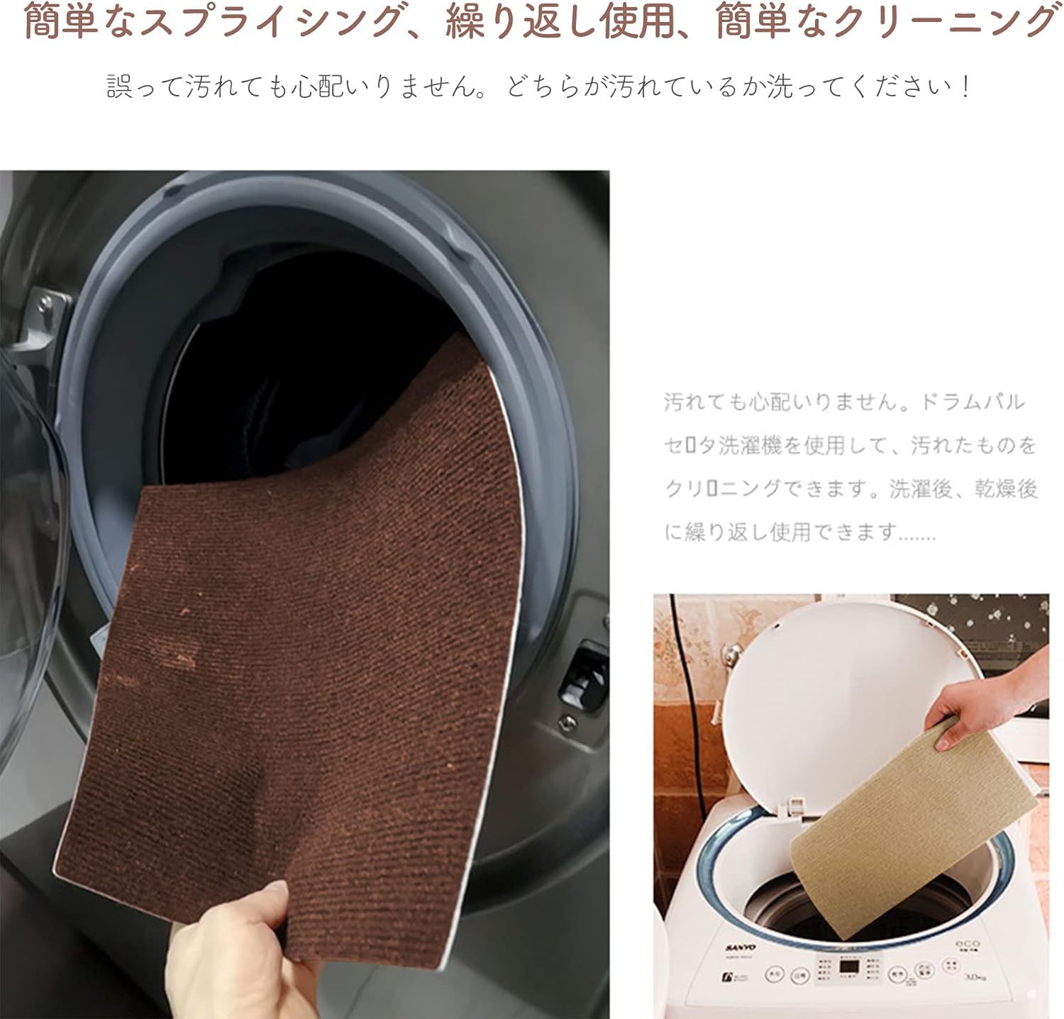 タイルカーペット 吸着マット 滑り止め ジョイントマット タイル 足腰負担軽減 大判30*30cm 20枚 30枚 40枚 玄関 カーペット 自宅/オフィス 床保護 防音 ハサミでカット可 洗える ペット/お年寄り 向けです