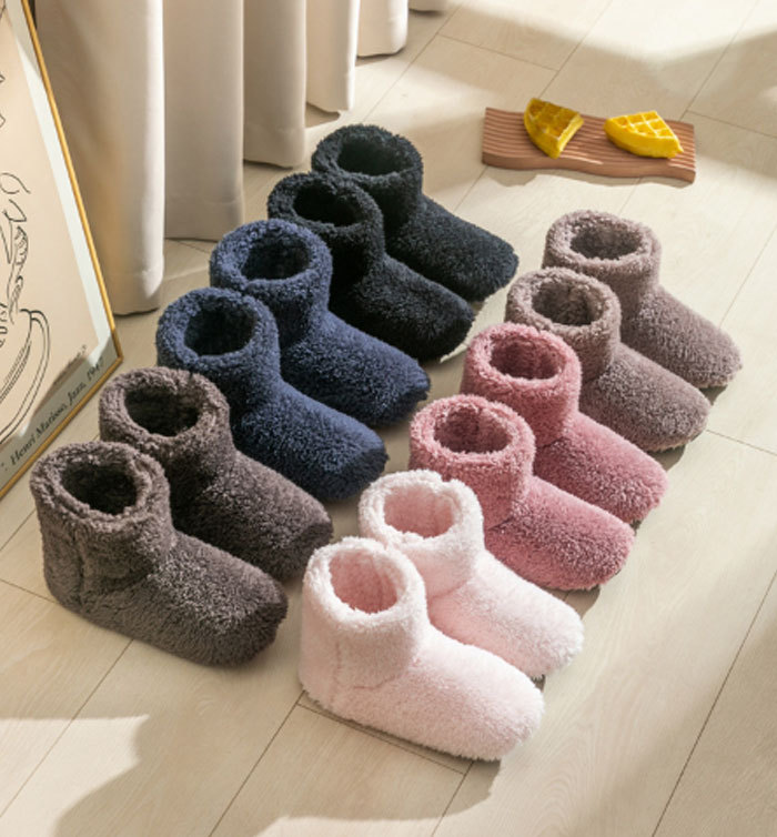 ルームシューズ ルームブーツ 冬用 秋 冬 メンズ レディース もこもこ あったか 室内履き 冷え性 防寒 洗える 滑り止め 防音 カップル ユニセックス 暖かい ふわふわ 肌触り 爆暖 寒さ対策 北欧風
