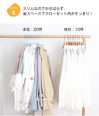 ハンガー すべらない 収納 跡がつかない 肩 プラスチック おしゃれ スカート ズボン バスタオル 洗濯 20本組 洗濯ハンガー 衣類 360度回転式 滑り止め 変形にくい 収納 hanger スーツ スリム 多機能 乾湿両用 AUV