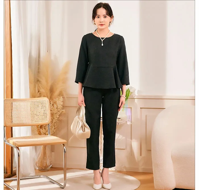 スーツ パンツスーツ レディース スリムパンツ 大きい 入学式 入園式 卒業式 卒園式 七五三 40代 50代 30代 コーデ フォーマル 結婚式 仕事 セットアップ 春 夏 秋 冬 長袖 高級感 上品 大人可愛い