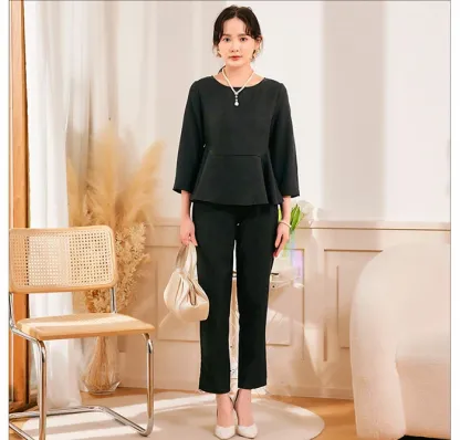 スーツ パンツスーツ レディース スリムパンツ 大きい 入学式 入園式 卒業式 卒園式 七五三 40代 50代 30代 コーデ フォーマル 結婚式 仕事 セットアップ 春 夏 秋 冬 長袖 高級感 上品 大人可愛い