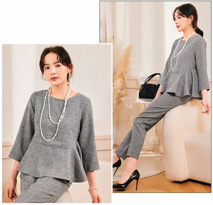 スーツ パンツスーツ レディース スリムパンツ 大きい 入学式 入園式 卒業式 卒園式 七五三 40代 50代 30代 コーデ フォーマル 結婚式 仕事 セットアップ 春 夏 秋 冬 長袖 高級感 上品 大人可愛い