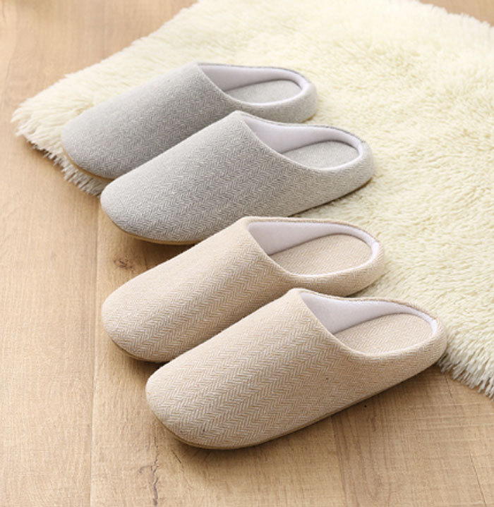 スリッパ 綿麻 北欧 ルームシューズ ルームスリッパ 室内ばき 暖かい あったか 部屋 おしゃれ もこもこ 秋冬用 来客用 男性 女性 男女兼用 メンズ オフィス あったか レディース 可愛い 室内履き 滑り止め