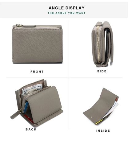 ミニ財布 レディース 財布 かわいい 三つ折り 3つ折り コンパクト 財布 小さい財布 ミニウォレット カードケース カード入れ おしゃれ シンプル 小銭入れ 定期入れ 黒 白 緑 黄 軽量 プチプラ 高見え 母の日