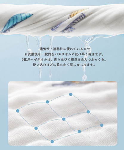 ベビーバスタオル 2枚セット 正方形 ガーゼ バスタオル タオル 赤ちゃん 湯上り おくるみ くすみカラー 6重ガーゼ 綿100％ 高密度 吸水速乾 105*105CM 正方形 赤ちゃん 沐浴 おすすめ 湯上り