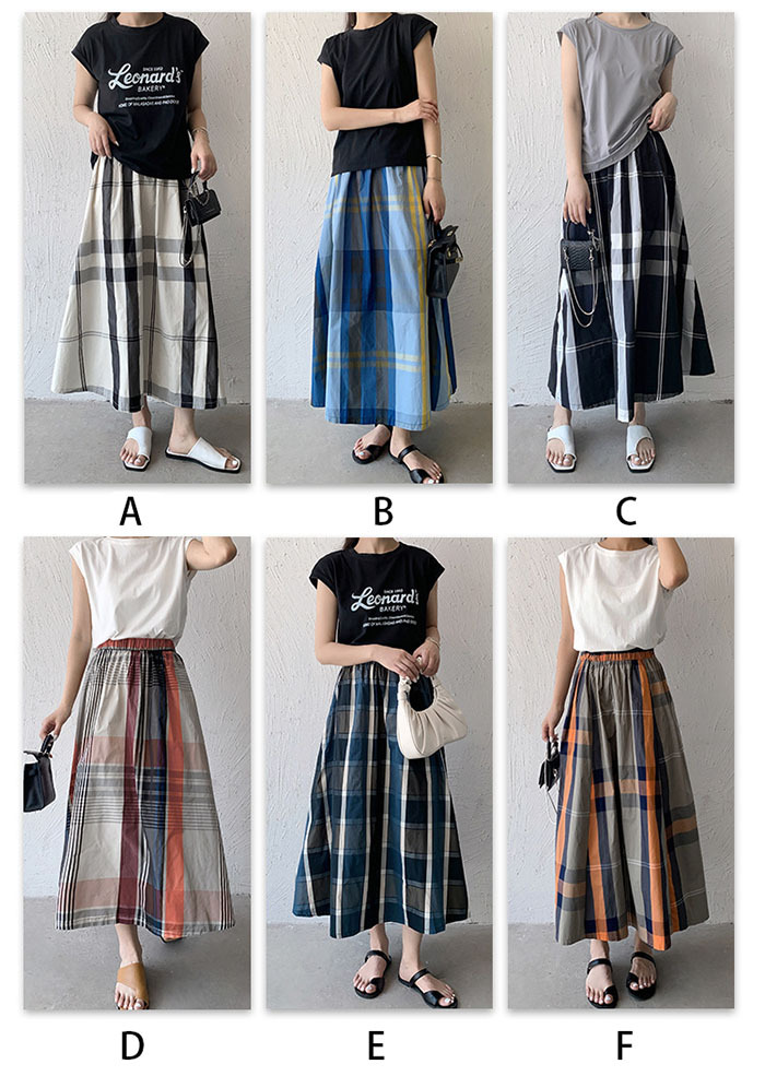 スカート ロングスカート レディース チェック柄 大きいサイズ フレアスカート フレア ボトムス 春 秋 春物 ロングスカート ミモレ丈 シンプル きれいめ 大人 可愛い ブラック カジュアル 大人可愛い 送料無料