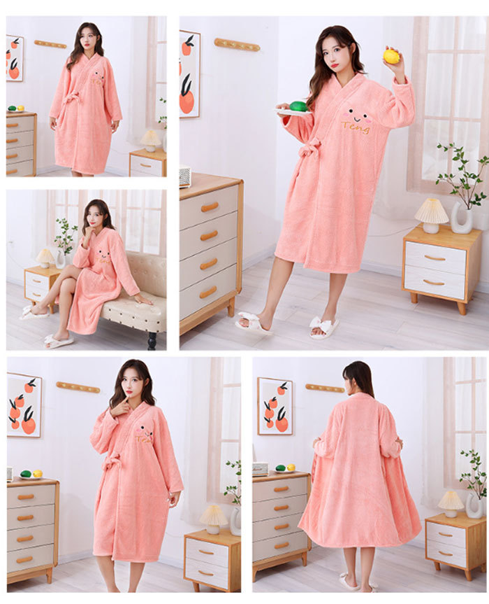 バスローブ ガウン マイクロファイバー ルームウェア 高級 膝丈 ひざ丈 時短 保温 bathrobe ふわふわ 通気 薄手 マタニティ 子育て レディース ふわふわ 女性 部屋着 お風呂上り ホームウェア