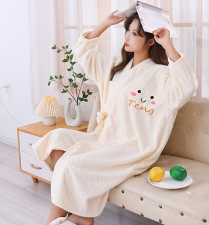 バスローブ ガウン マイクロファイバー ルームウェア 高級 膝丈 ひざ丈 時短 保温 bathrobe ふわふわ 通気 薄手 マタニティ 子育て レディース ふわふわ 女性 部屋着 お風呂上り ホームウェア