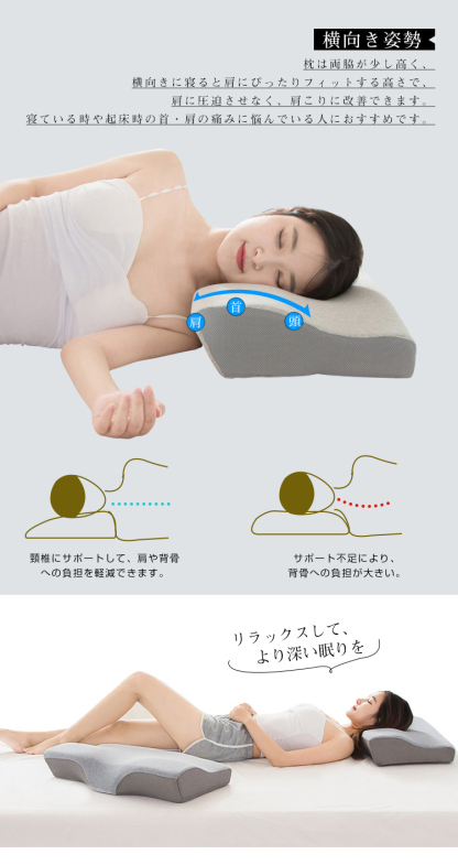 枕 低反発 まくら 低反発枕 低反発まくら 肩こり 首こり ストレートネック  いびき防止 低反発 マクラ  ふわふわ 柔らかい 高さ調整 横向き 寝返り 洗える ホテル 枕カバー付き 頚椎安定 2way  ホテル仕様 快眠枕 33×61cm