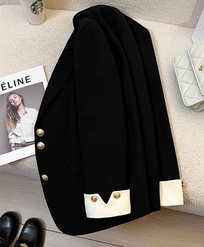 ジャケット レディース 単品 春夏 羽織り テーラードジャケット 長袖 洗える 通勤 オフィス 大きいサイズ オフィスカジュアル 黒 OL お出かけ お呼ばれ 大人可愛い コーデやすい