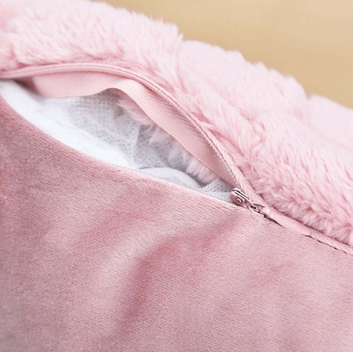 クッションカバー　フェイクファー　2枚セット　45*45cm　50*50cm　30*50cm　秋冬　ふわふわ　もこもこ　可愛い　おしゃれ　北欧　座布団カバー　無地　抱き枕カバー　肌触り良い　ファスナー仕様　洗える　北欧風　欧米風　インテリア　新生活　洋室和室