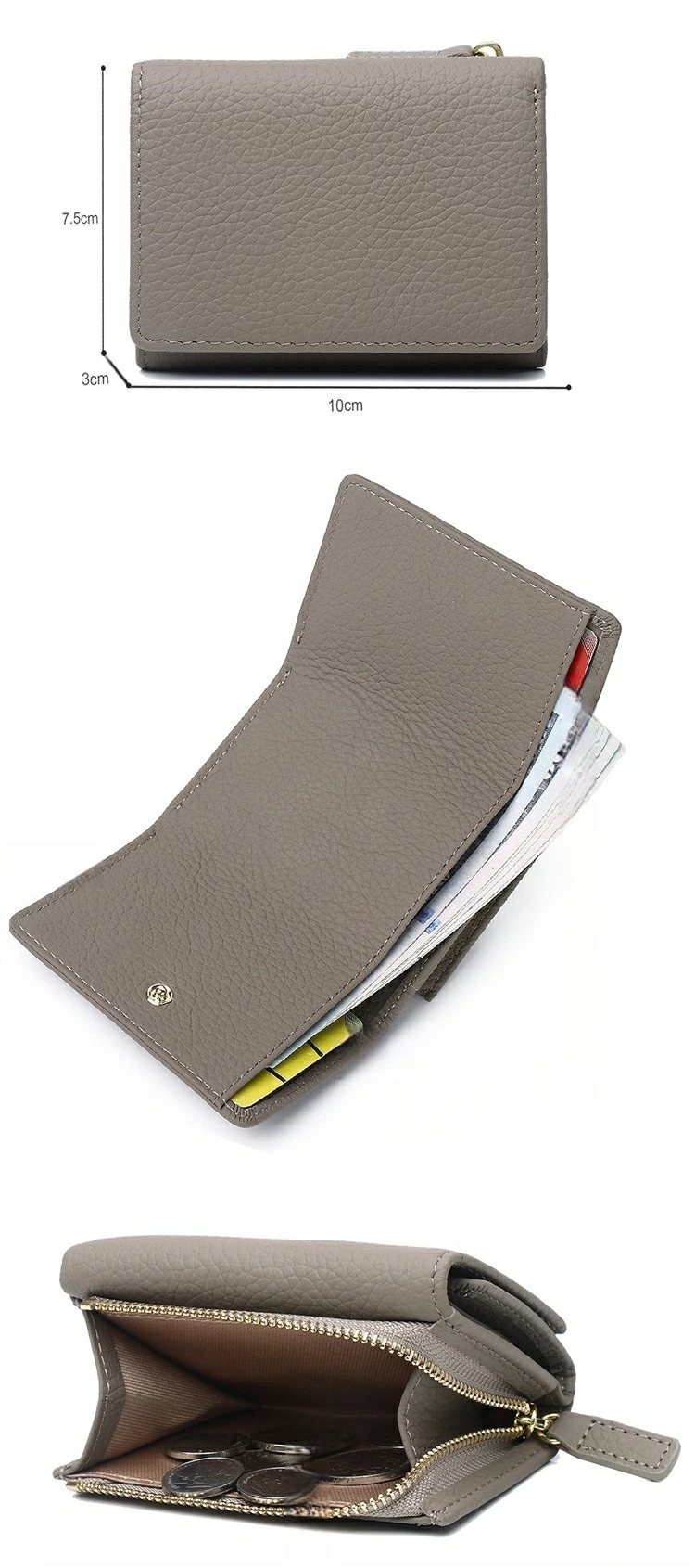 ミニ財布 レディース 財布 かわいい 三つ折り 3つ折り コンパクト 財布 小さい財布 ミニウォレット カードケース カード入れ おしゃれ シンプル 小銭入れ 定期入れ 黒 白 緑 黄 軽量 プチプラ 高見え 母の日