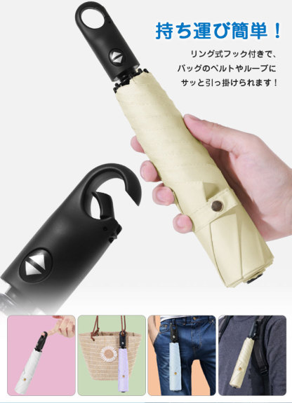 日傘 折りたたみ 軽量 完全遮光 晴雨兼用 自動開閉 ワンタッチ自動開閉 UV対策 UVカット 6本骨 日傘 超軽量 涼しい 折畳み傘 紫外線対策 日焼け対策 レディース メンズ 紫外線遮断 耐風撥水 カラフル シンプル ブラック 激安 送料無料