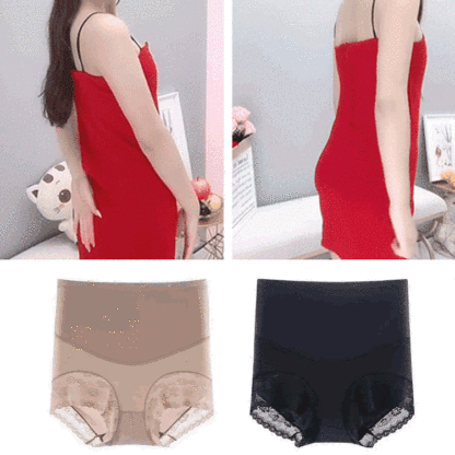 Hot style silky high waist shaping underwear