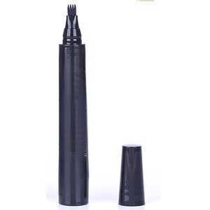 Waterproof, sweat-proof and non-smudging four-pronged eyebrow pencil