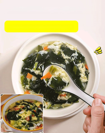 Delicious Seaweed and Dried Shrimp Soup