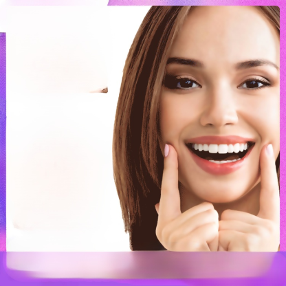 Whitening artificial teeth dentures