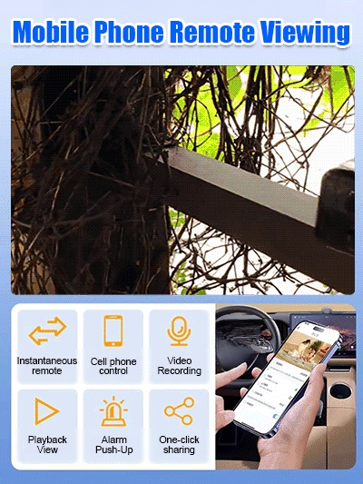 4G Remote Intelligent Surveillance Camera