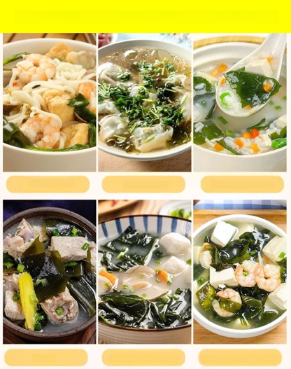 Delicious Seaweed and Dried Shrimp Soup