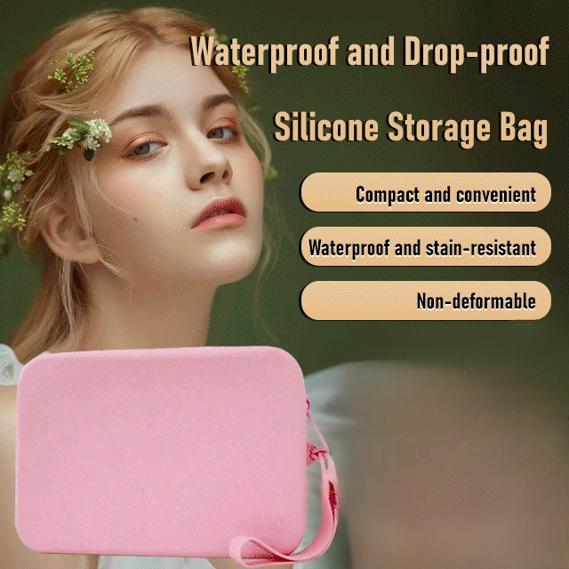 Waterproof Shockproof Silicone Storage Bag