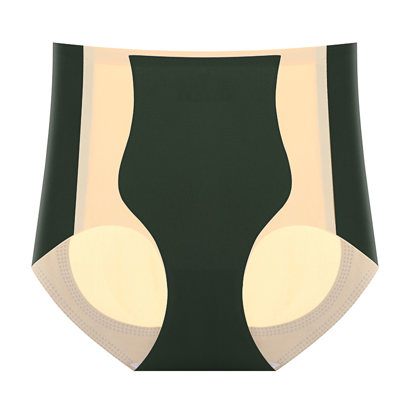  Hip-lifting color splicing panties