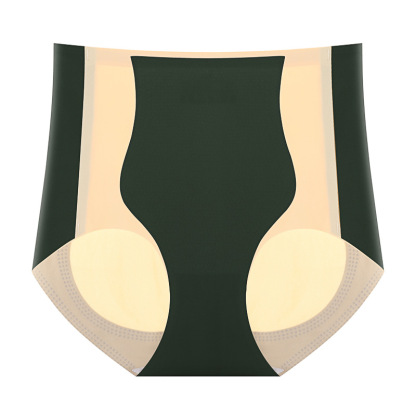 Hip-lifting color splicing panties