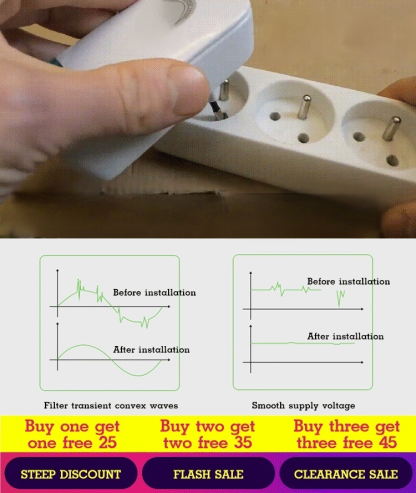 Household electricity power saver, High-efficiency intelligent and stable voltage energy saver