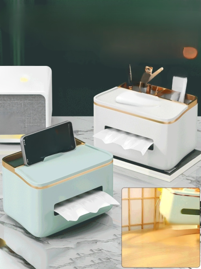 High-end handmade light luxury tissue box