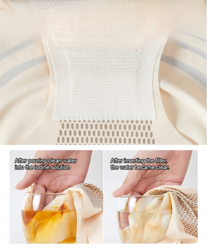[Waist Measurement of 18 Inches] High-Waisted Liquid Antibacterial Tummy Control Underwear