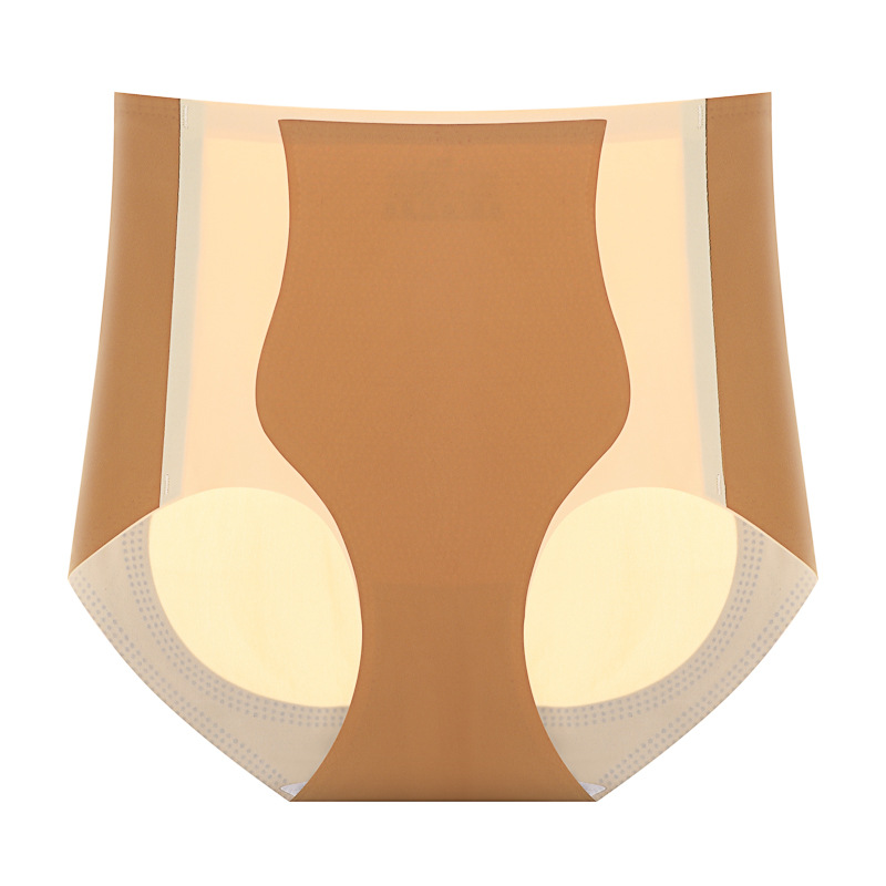  Hip-lifting color splicing panties