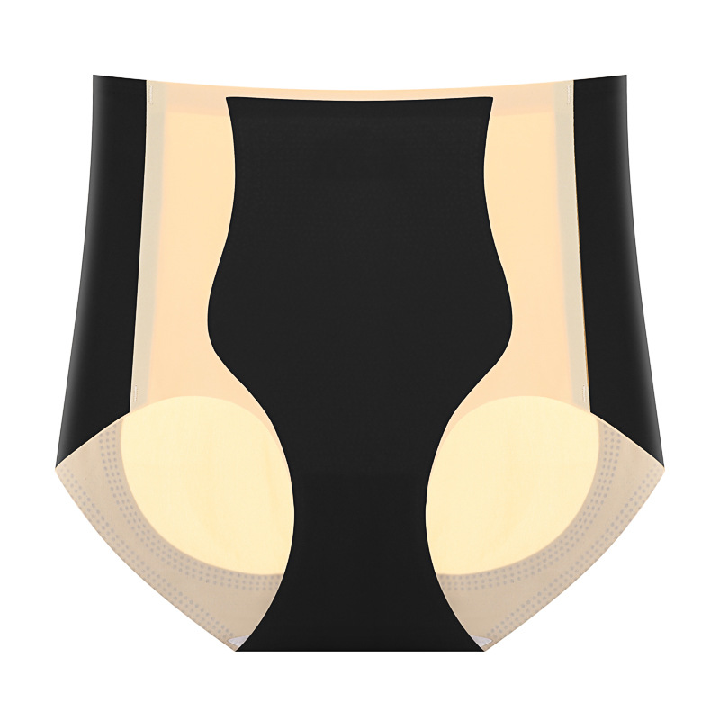  Hip-lifting color splicing panties