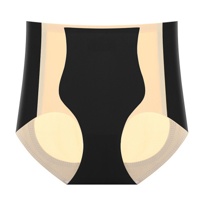  Hip-lifting color splicing panties