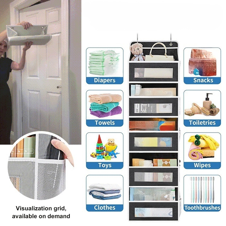 Non-Woven Multifunctional Wall-Mounted Storage Bag